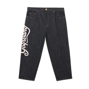 Golf Wang Diablo Denim Pants Dark | TWEZVJ471