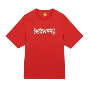 Golf Wang Majestic T-shirt Red | UTFVHG498