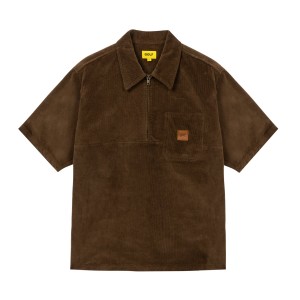 Golf Wang Olde Corduroy Work Shirts Brown | AMFDOQ439