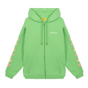 Golf Wang Save The Bees Zip Up Hoodie Navy | HRCQEU607