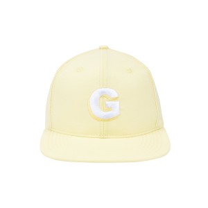 Golf Wang Shimmer Twill G Hat Light Yellow | HLKEZN137