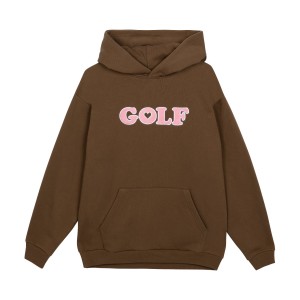 Golf Wang The Feeling Hoodie Brown | PDTWQU526