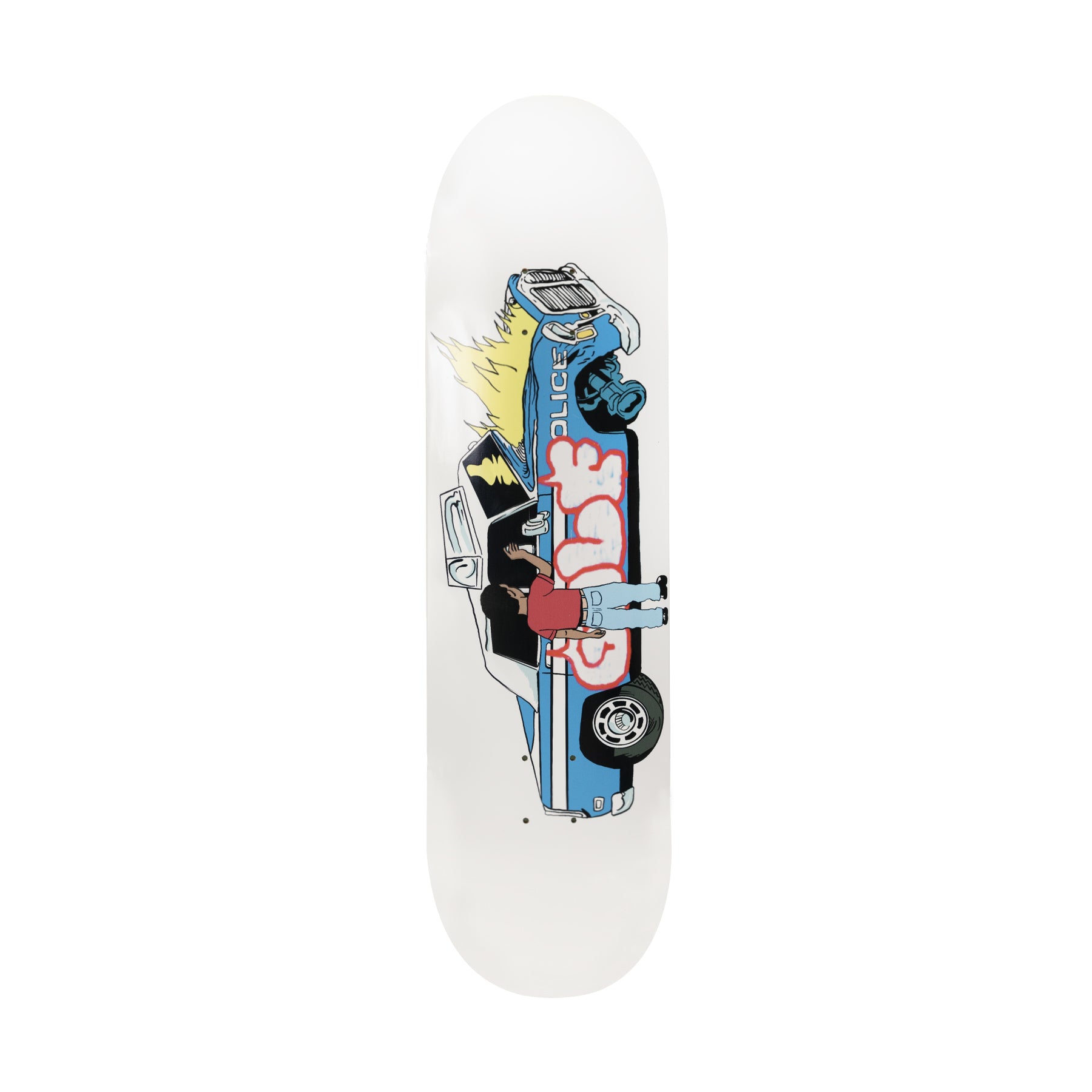 Golf Wang Civil Disobedience Skateboards White | VUQFMT208