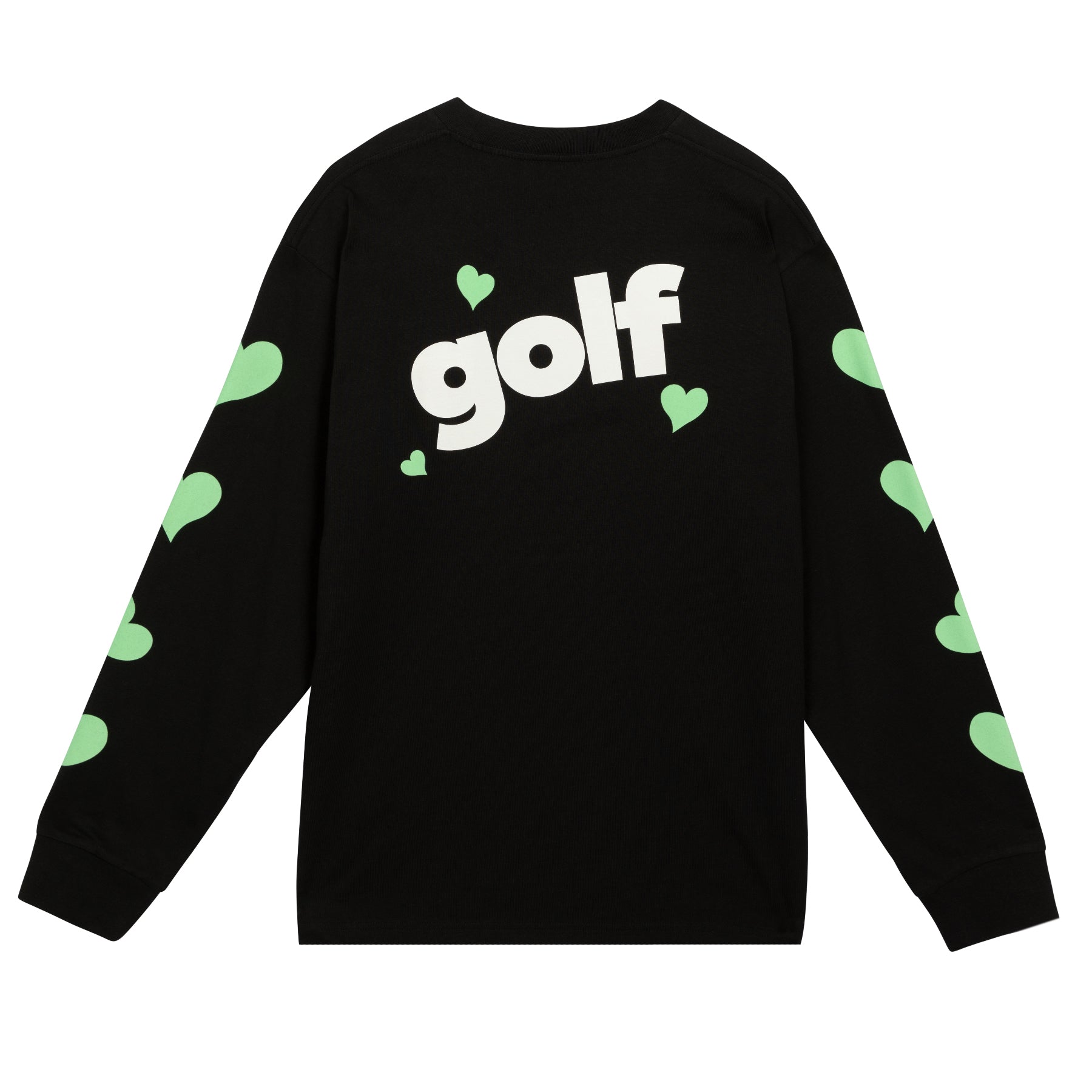 Golf Wang Crush Long Sleeve T-shirt Black | NREOQL370