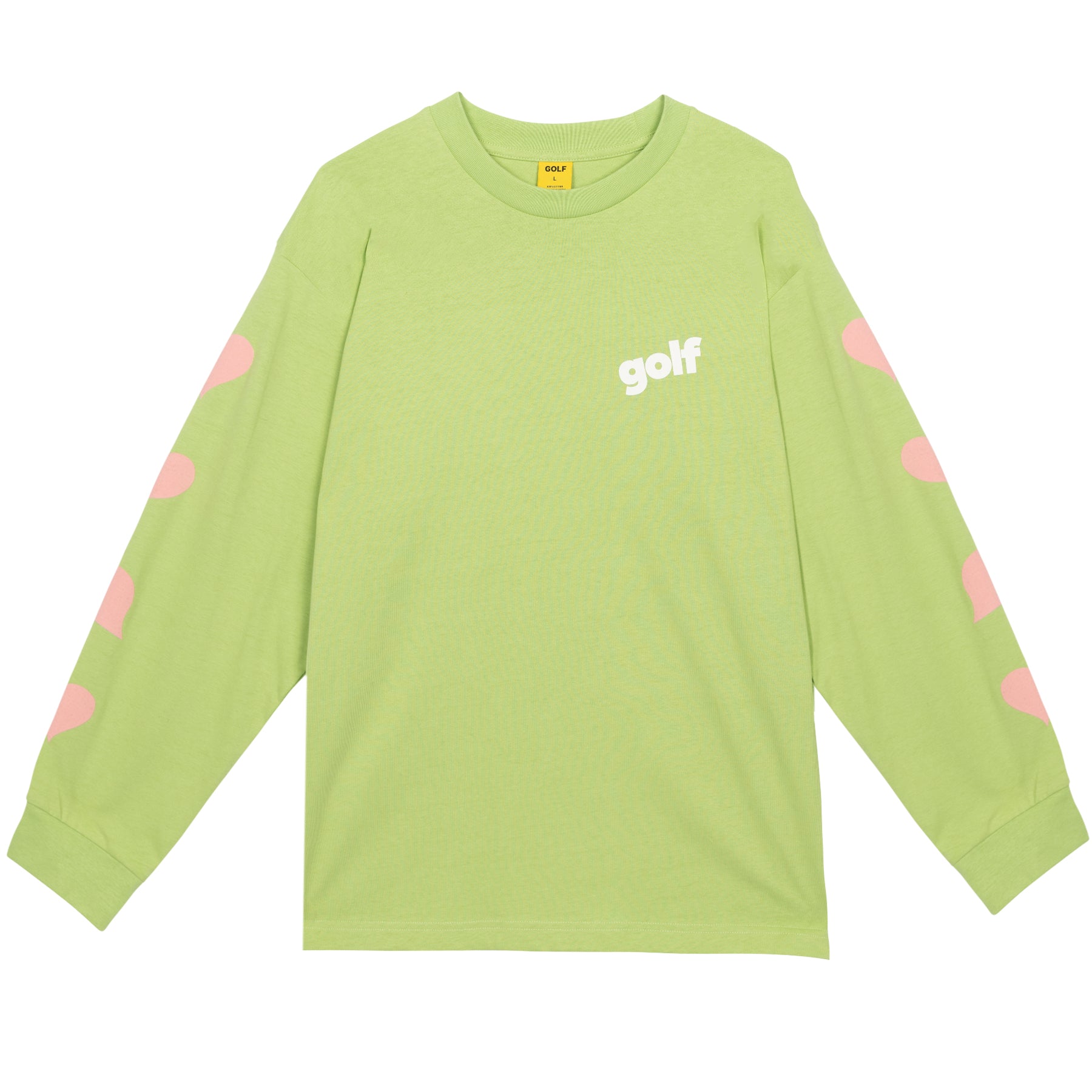 Golf Wang Crush Long Sleeve T-shirt Light Green | EGIHYL158