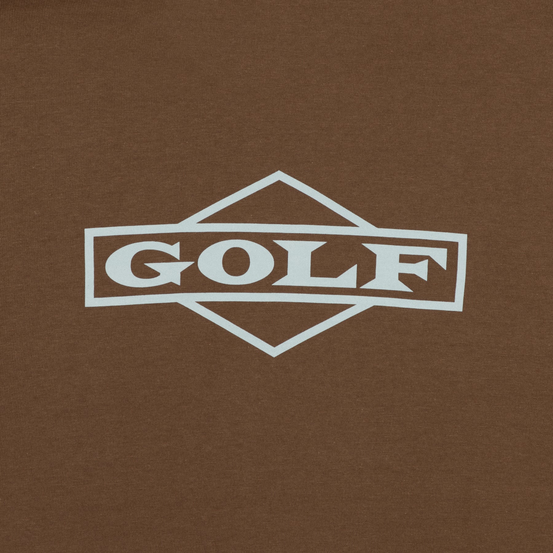 Golf Wang Deuce T-shirt Brown | OBQANM960