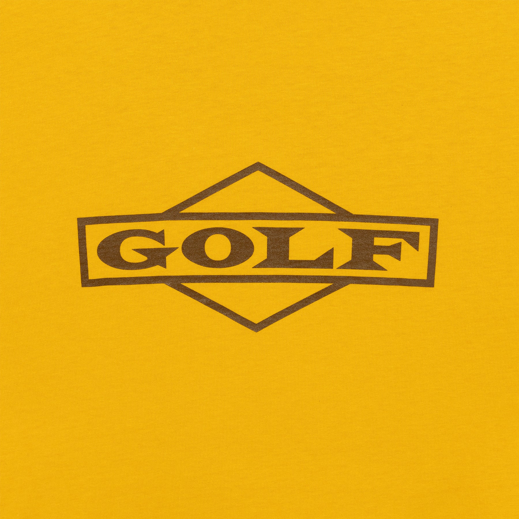 Golf Wang Deuce T-shirt Gold | SBALYP385