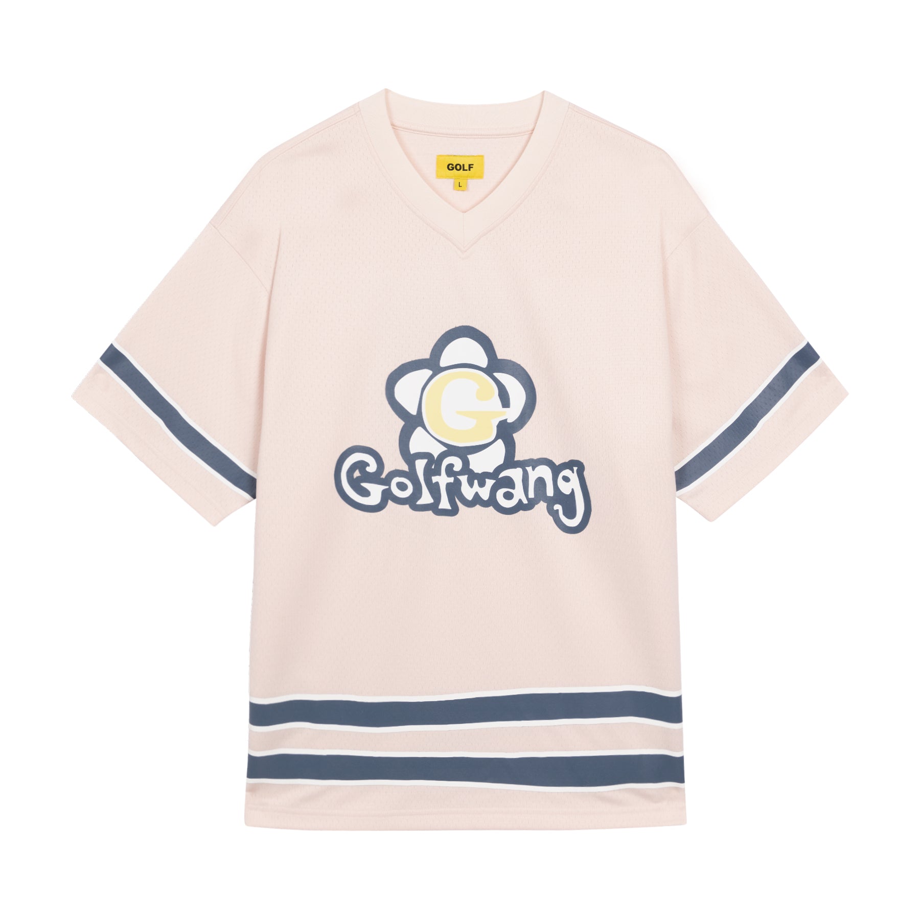 Golf Wang Gayola Mesh Jersey Light Pink | CDXFZT784