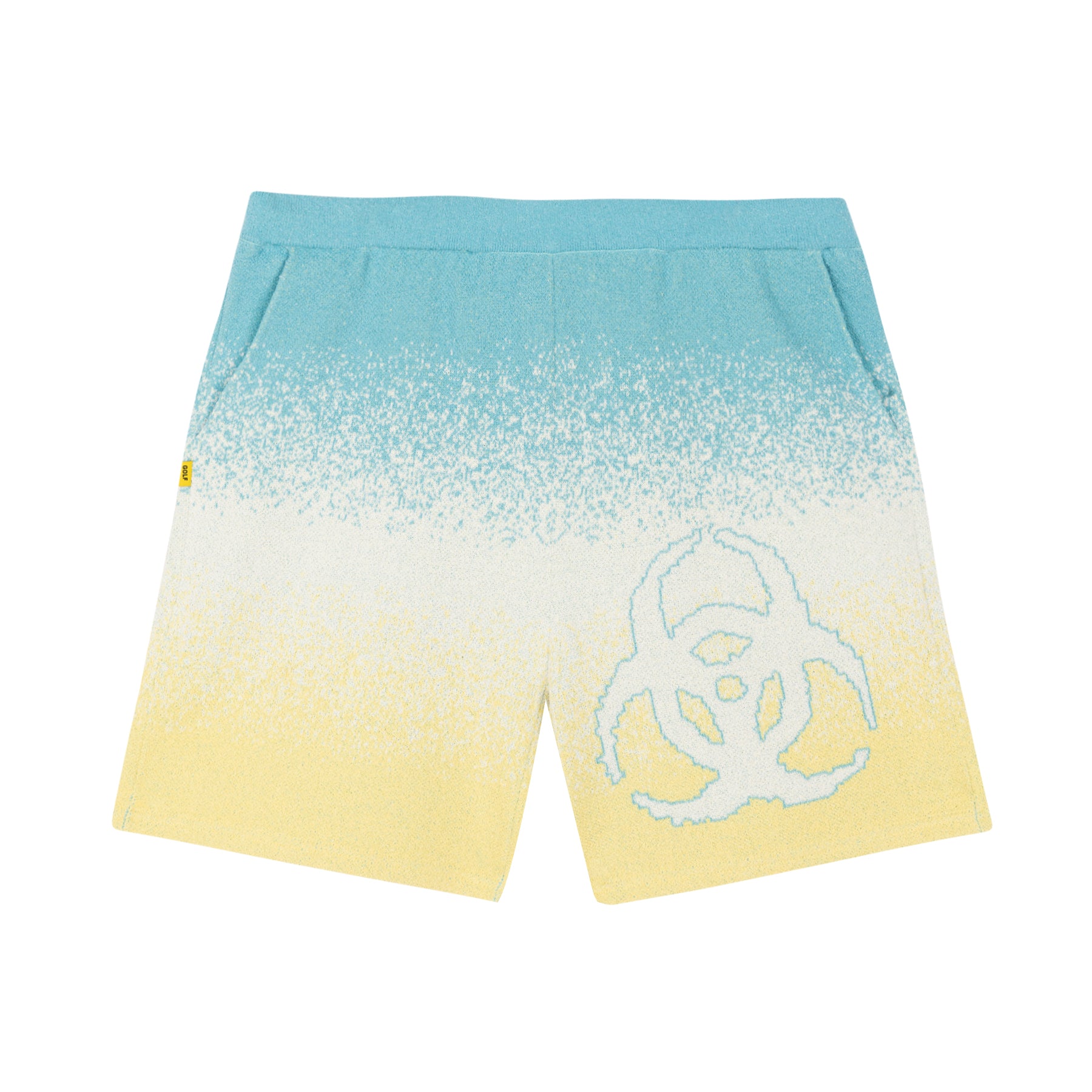 Golf Wang Gradient Terry Short Yellow Multicolor | CDNOSP629