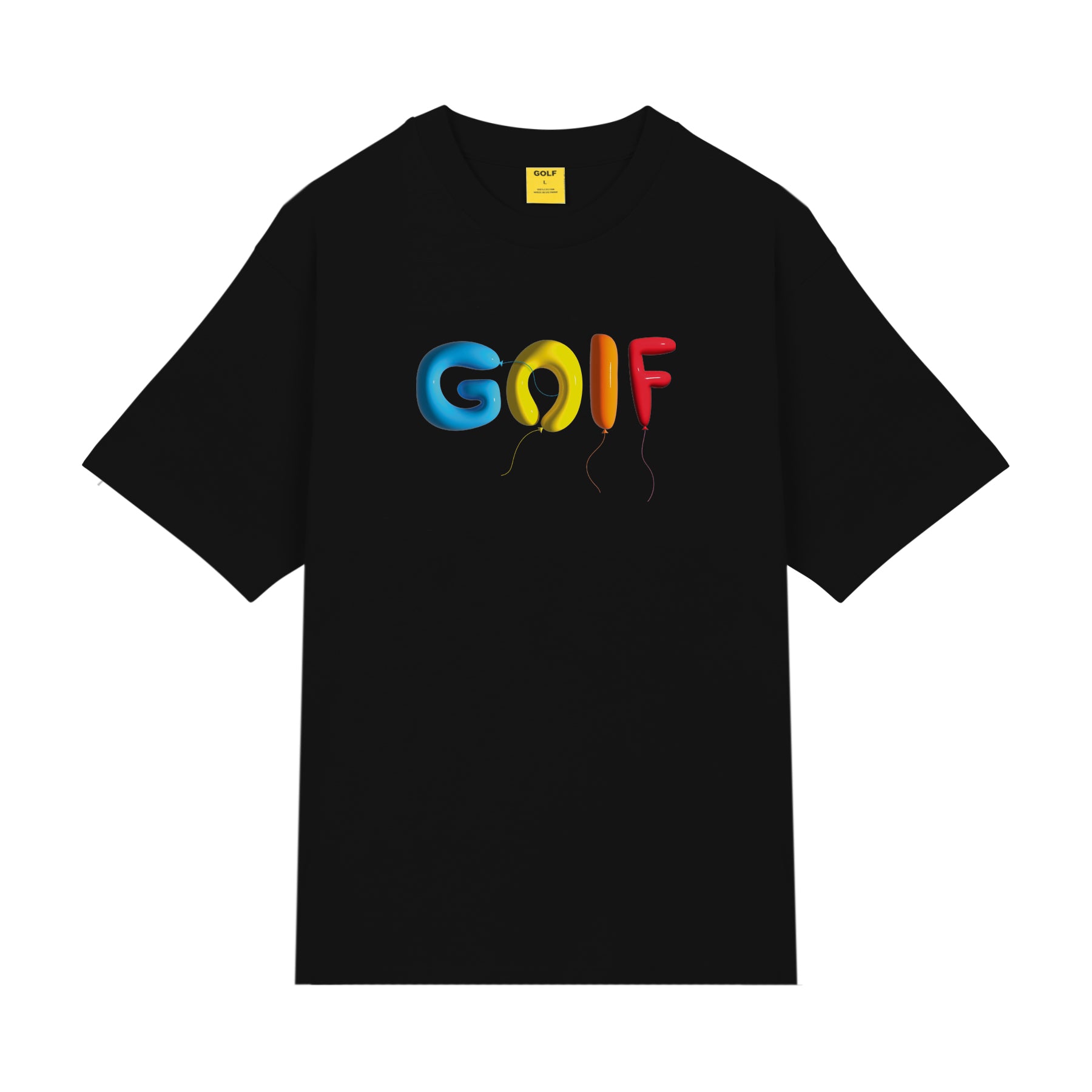 Golf Wang Helium T-shirt Black | XNGZYK268