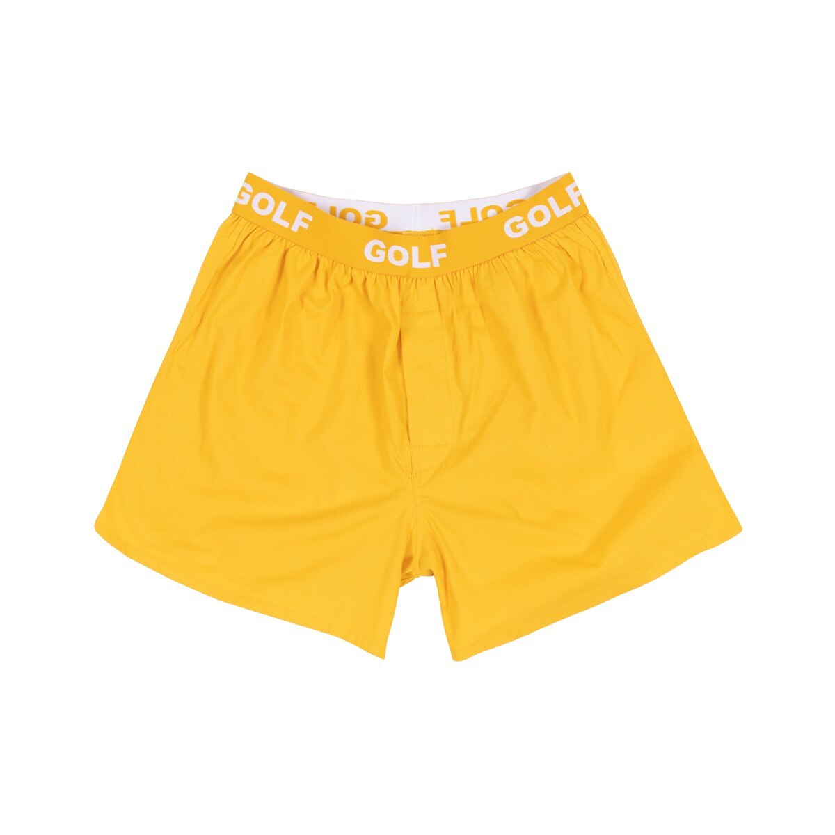 Golf Wang Logo 3pk Boxer Yellow | QPRUBH174