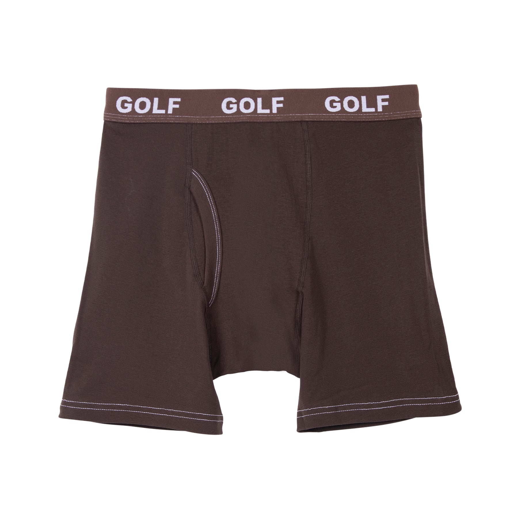 Golf Wang Logo 3pk Briefs Chocolate / Mustard / Turquoise | AHUBJX019