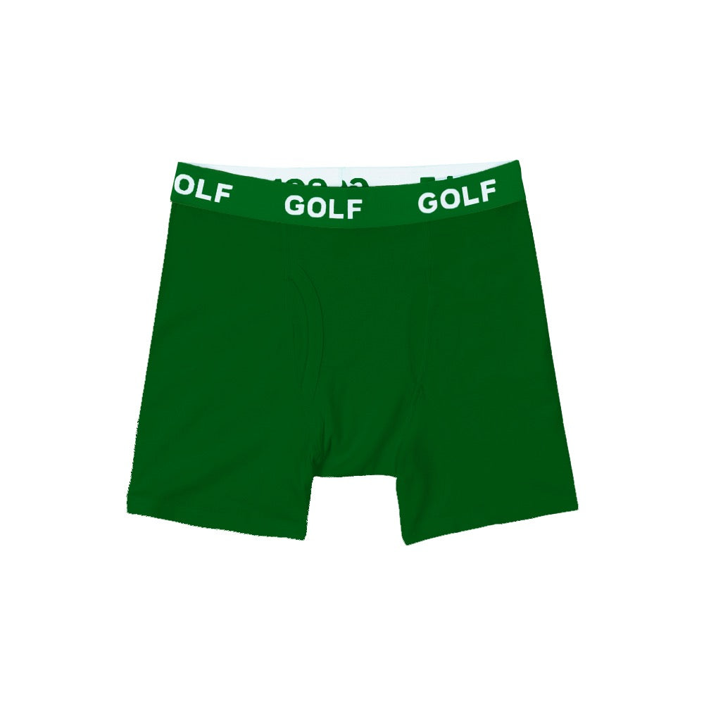 Golf Wang Logo 3pk Briefs Green | VOXMZB392