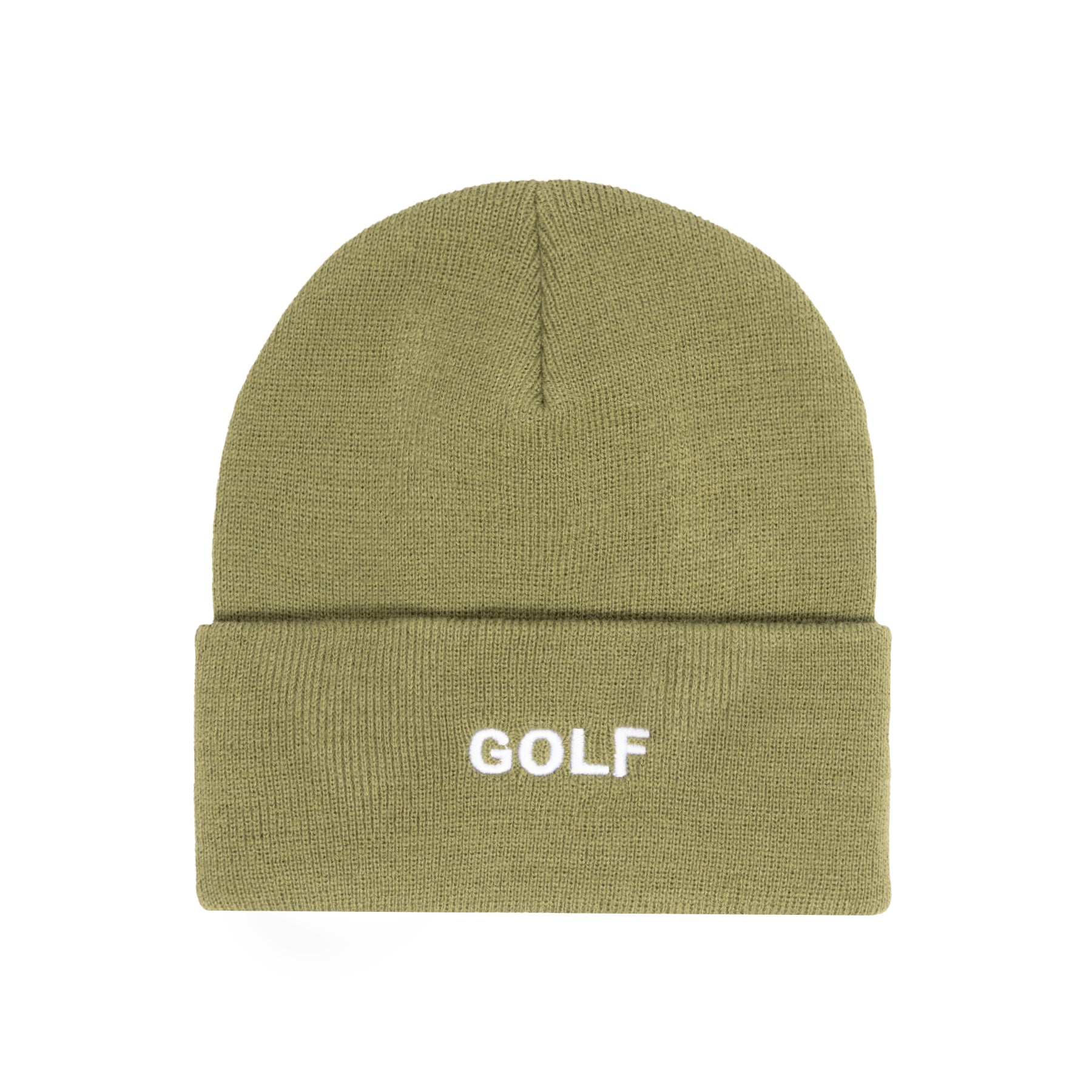 Golf Wang Logo Beanie Olive | IYEBFO972