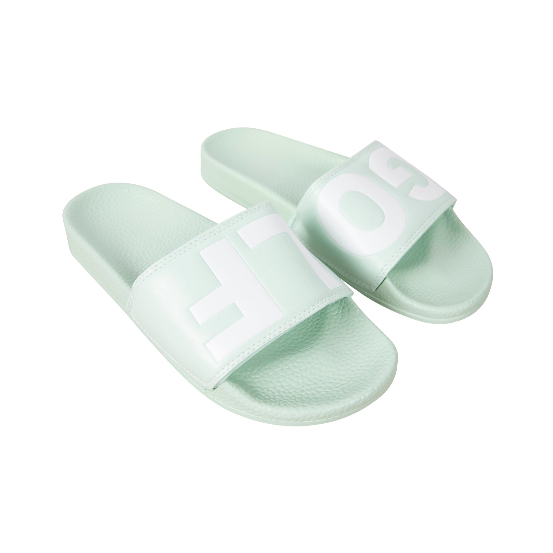 Golf Wang Logo Slides Mustard | IPDYTK968