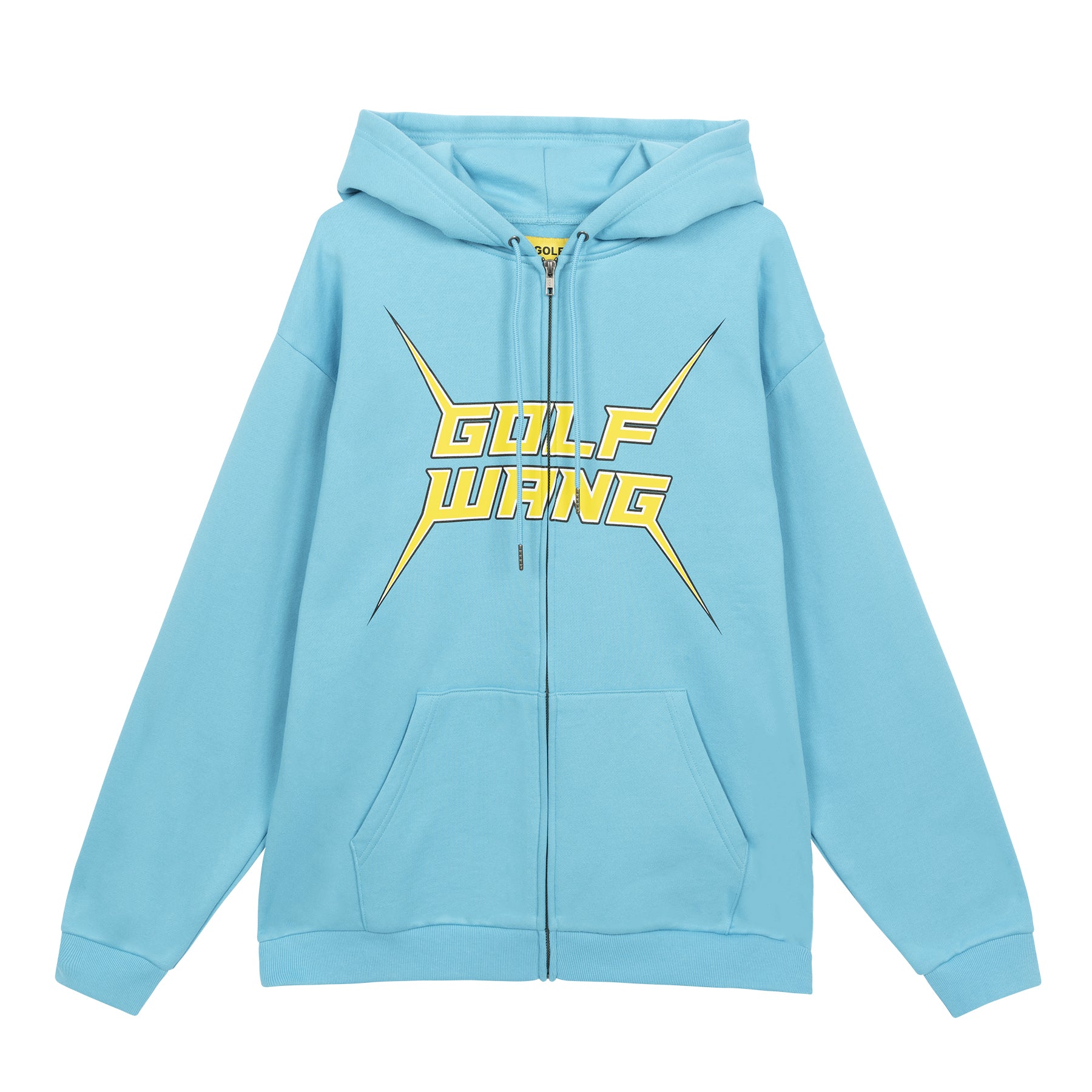 Golf Wang Maddox Zip Up Hoodie Blue | VKPIXF547