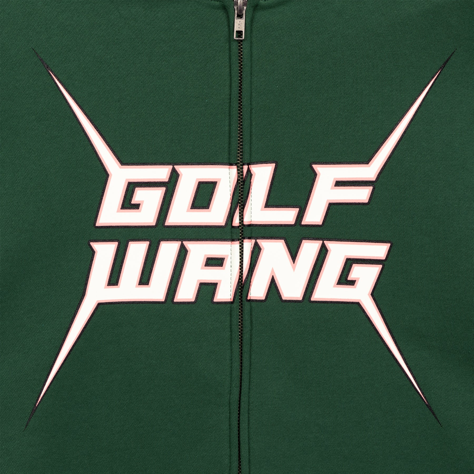 Golf Wang Maddox Zip Up Hoodie Green | SGCYNO231