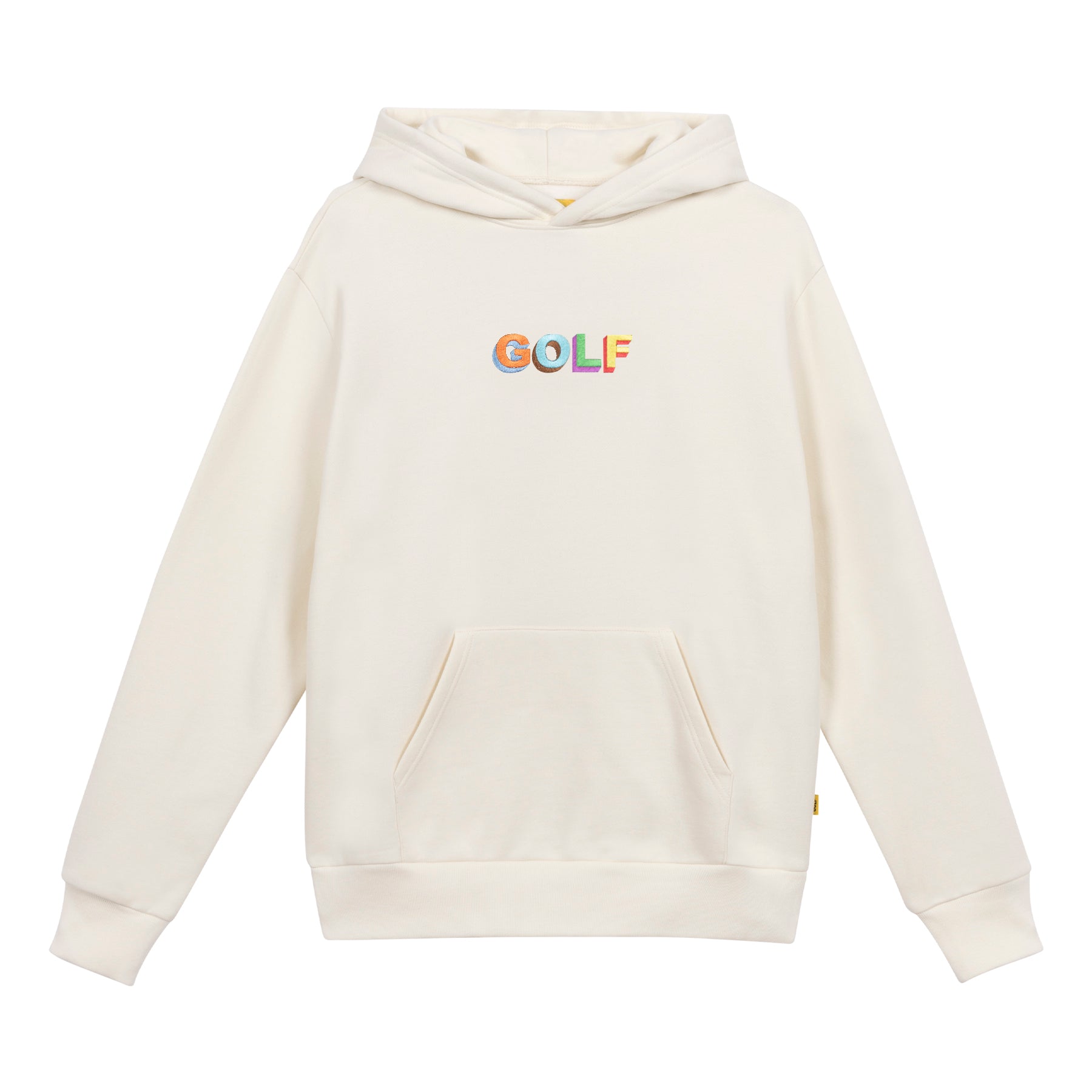 Golf Wang Multi 3d Logo Hoodie Cream | DWKVMR260