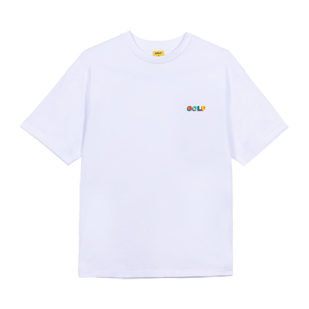 Golf Wang Multi 3d Small Logo T-shirt White | DXKJTZ962