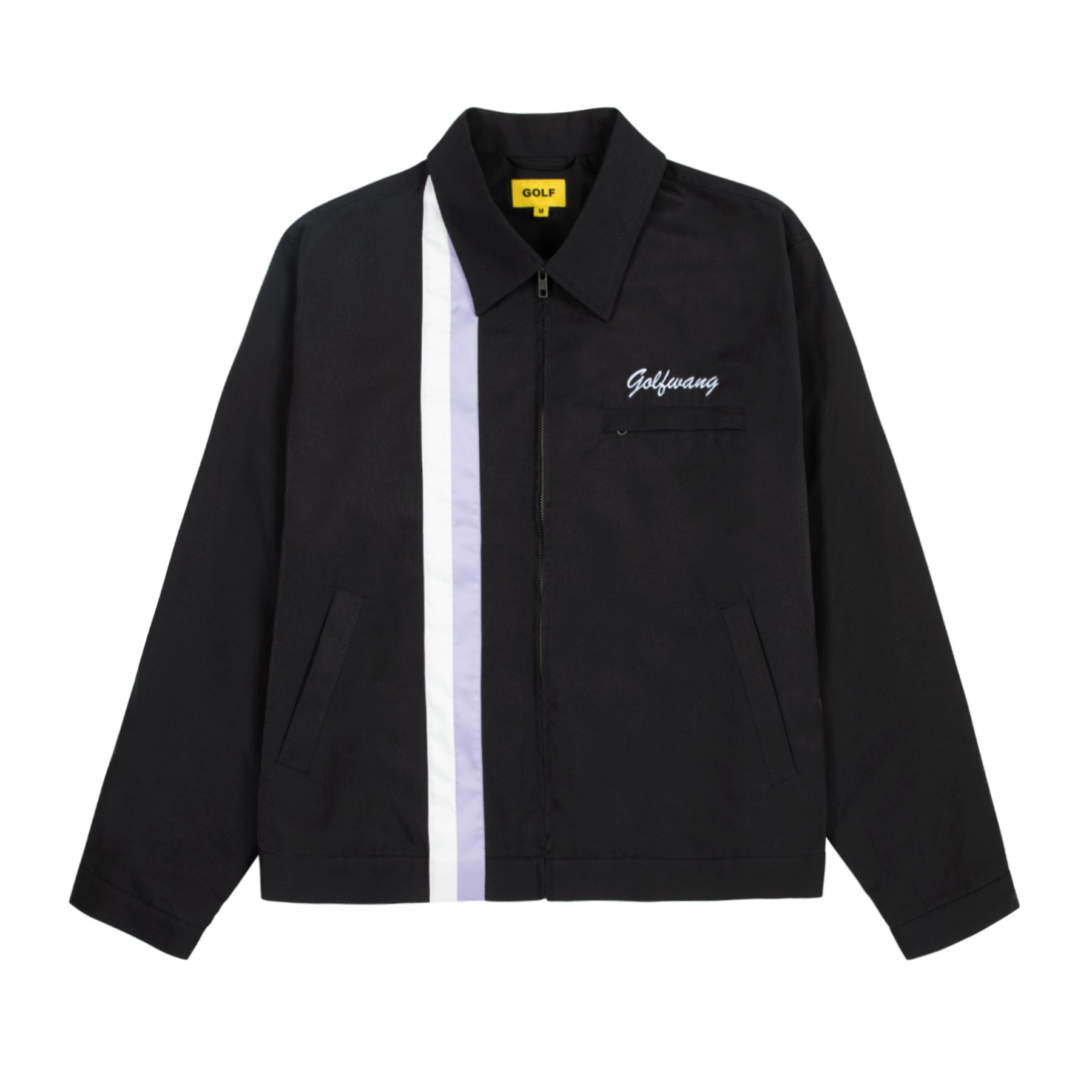 Golf Wang Petrol Jacket Black | BZONKX750