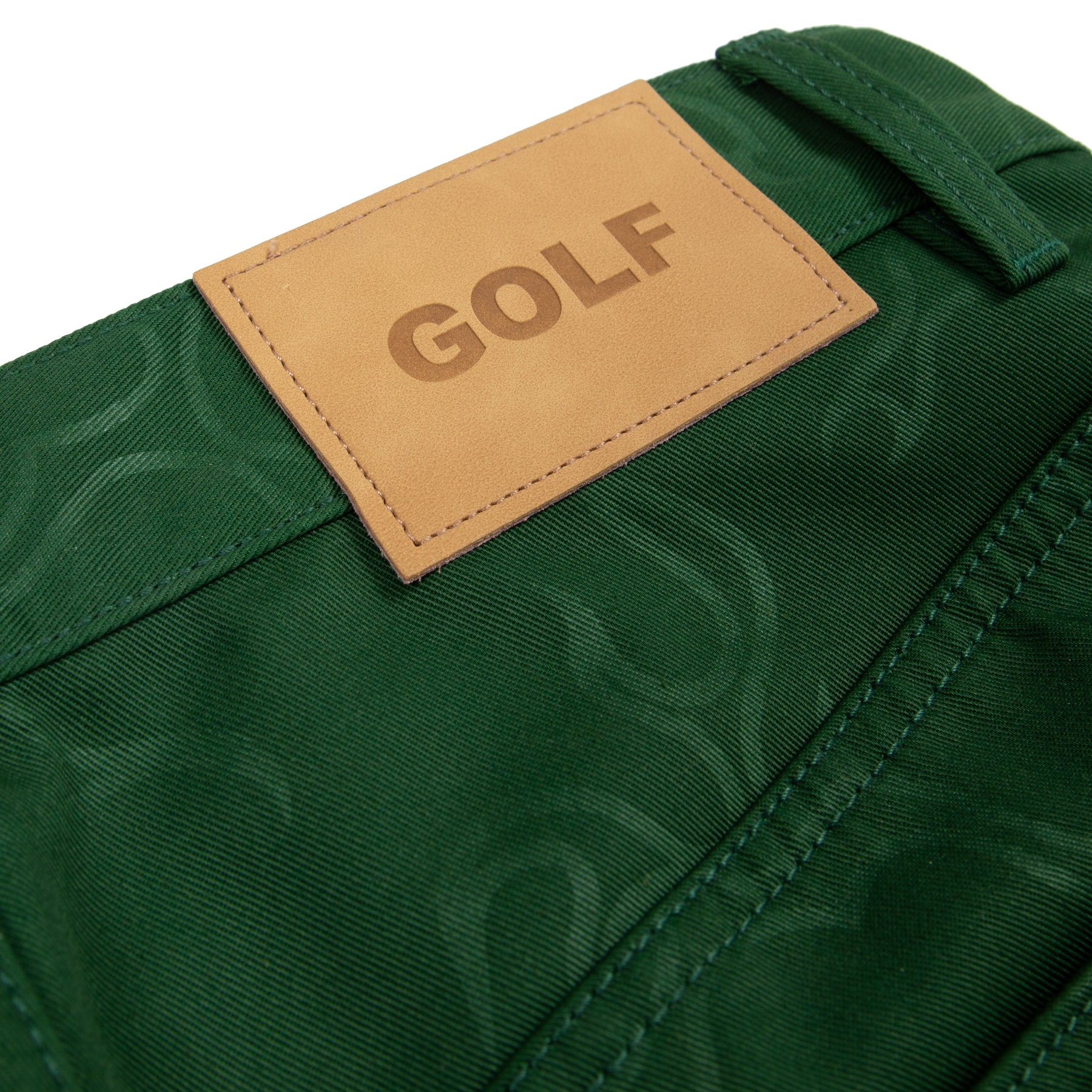 Golf Wang Rambler Flame Pants Dark Green | OTXQFK245