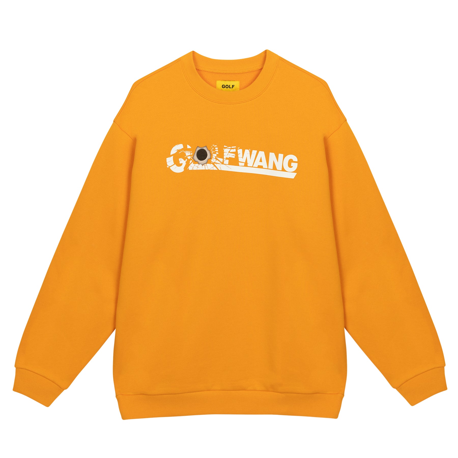 Golf Wang Ricochet Crew Neck Sweaters Orange | AFOIRB507