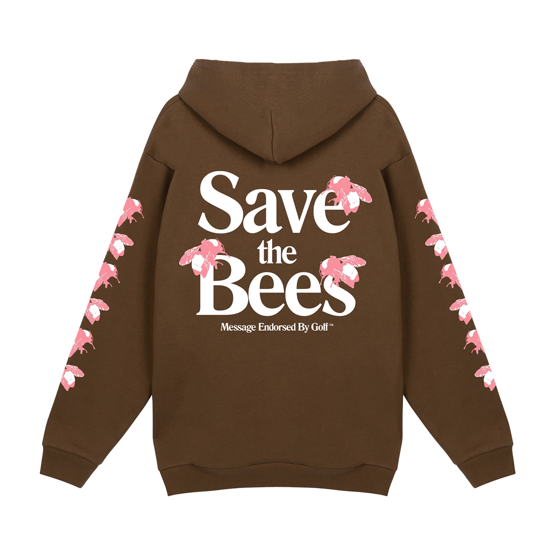 Golf Wang Save The Bees Hoodie Brown | JTWACB653