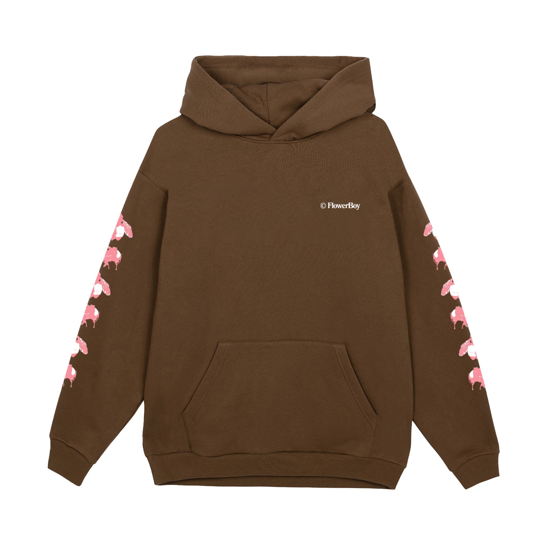 Golf Wang Save The Bees Hoodie Brown | JTWACB653