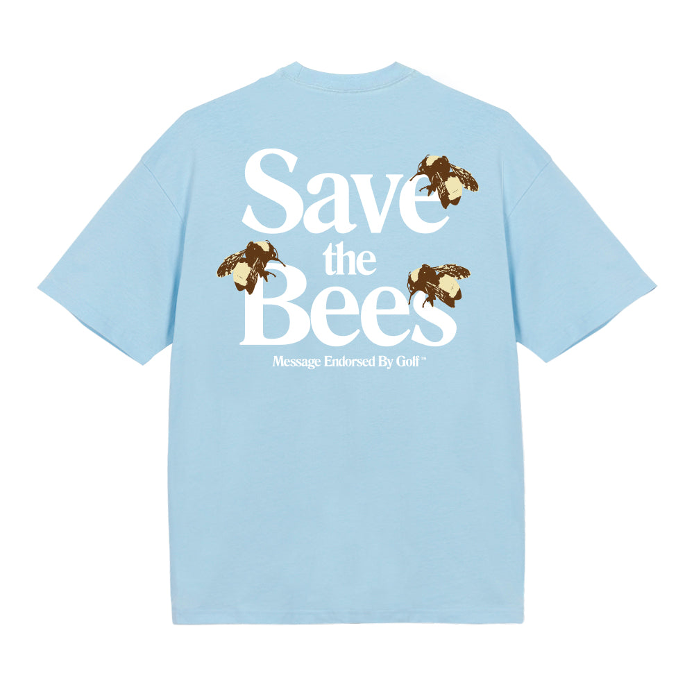 Golf Wang Save The Bees T-shirt White / Brown | HGRFSN216