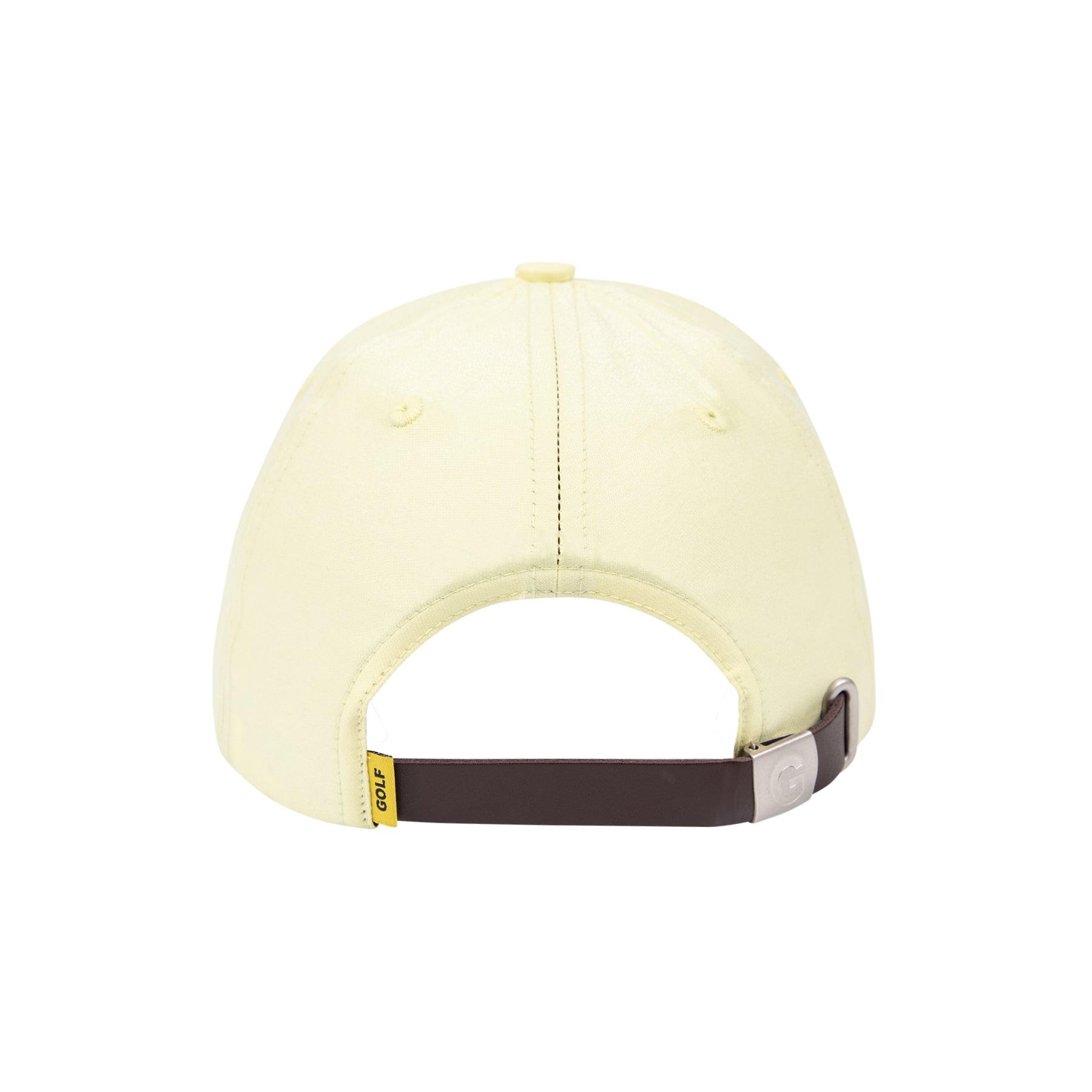 Golf Wang Shimmer Twill G Hat Light Yellow | HLKEZN137