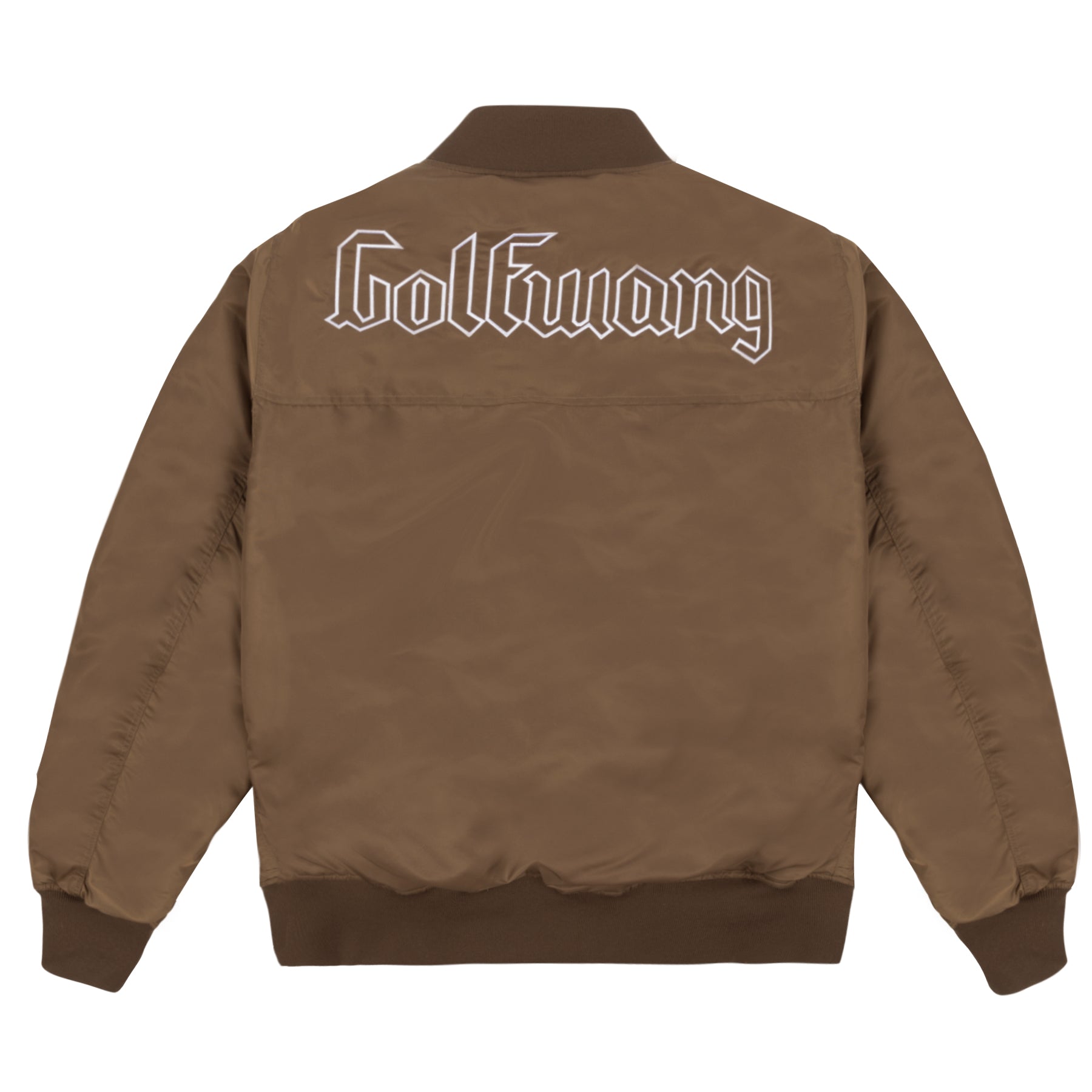 Golf Wang Spray Camo Reversible Bomber Jacket Brown Multicolor | AZRWTF810