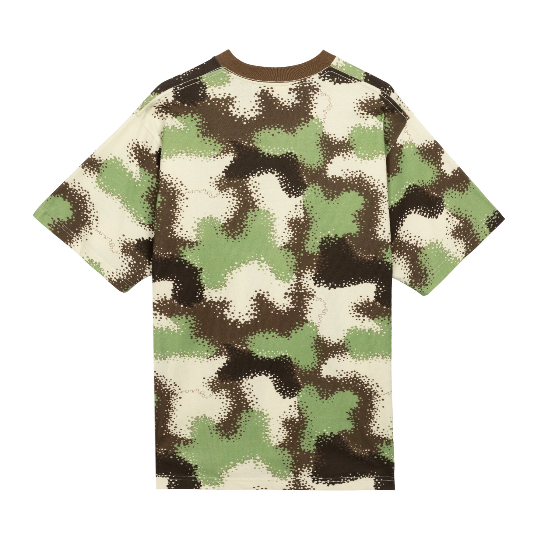 Golf Wang Spray Camo T-shirt Brown Multicolor | NVGBCH539