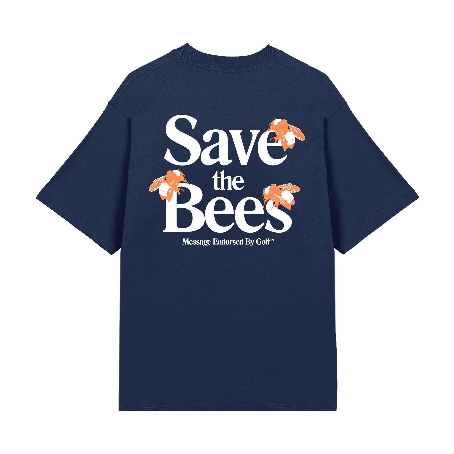 Golf Wang Ss24 Save The Bees T-shirt Navy | MCIKZJ630