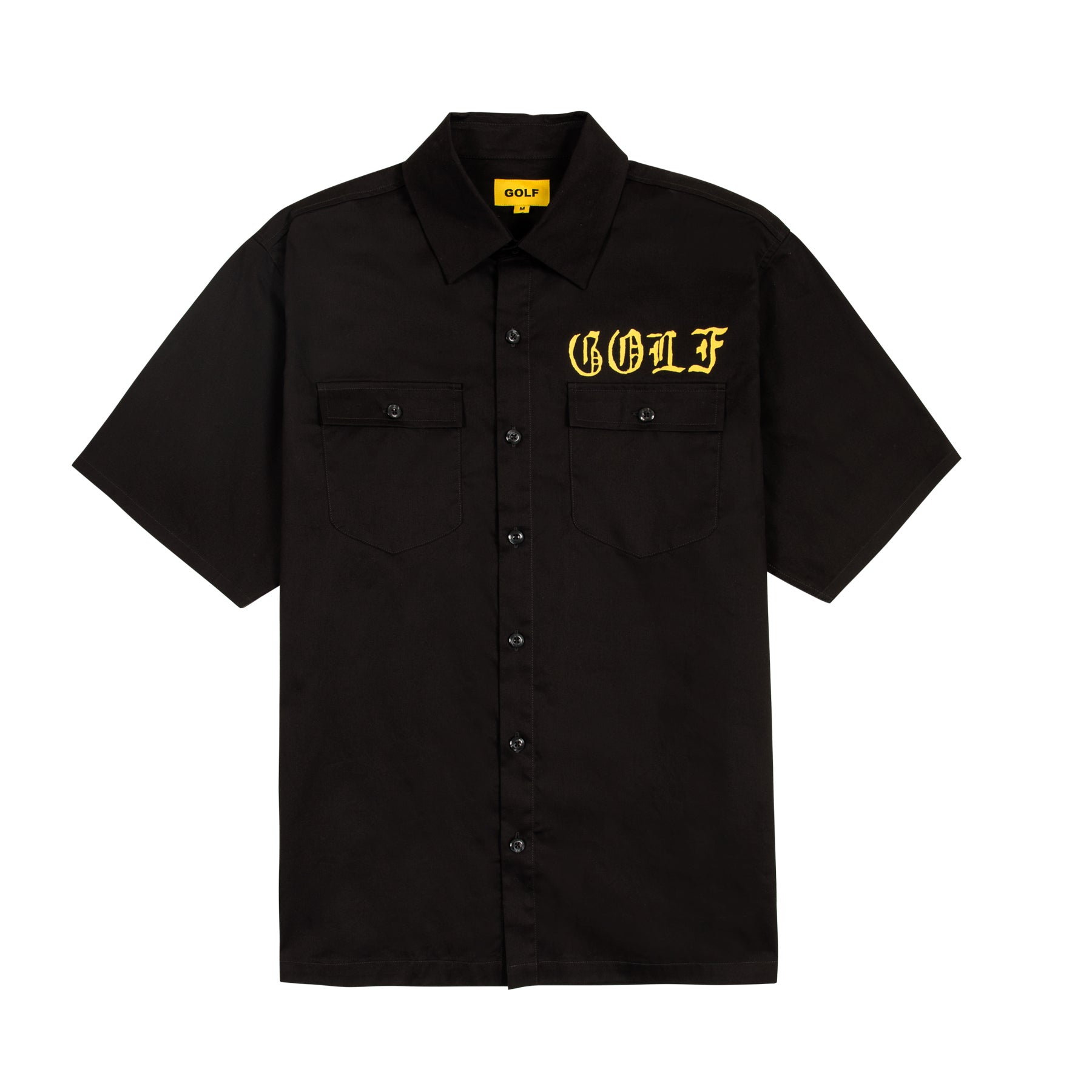 Golf Wang Stab Garage Shirt Black | LZYRFD216