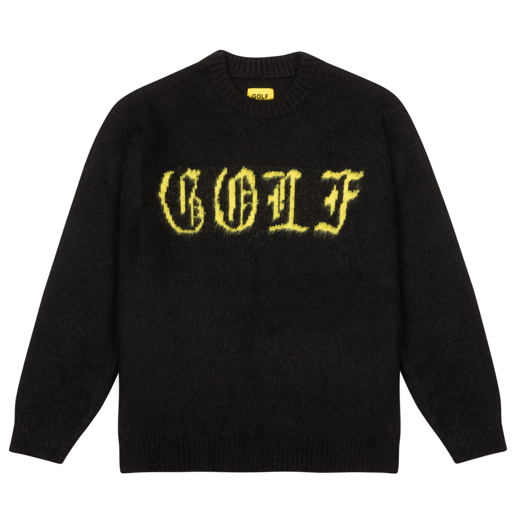 Golf Wang Stab Mohair Sweater Black | LBGRPD350