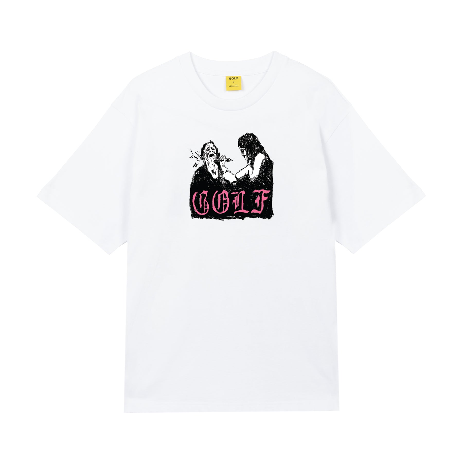 Golf Wang Stab T-shirt White | LRYTUQ089