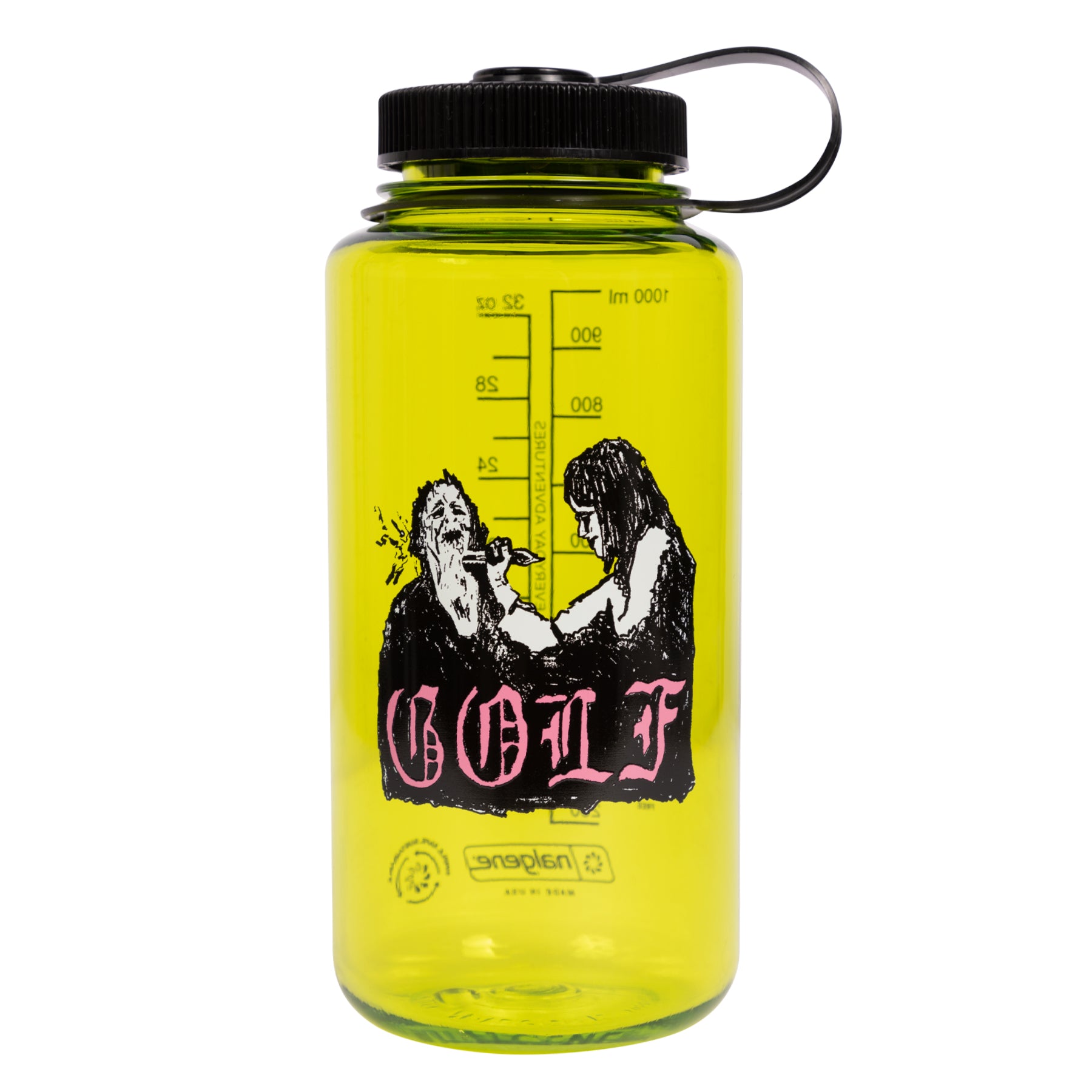 Golf Wang Stab Water Bottles Green | JYGOTQ513