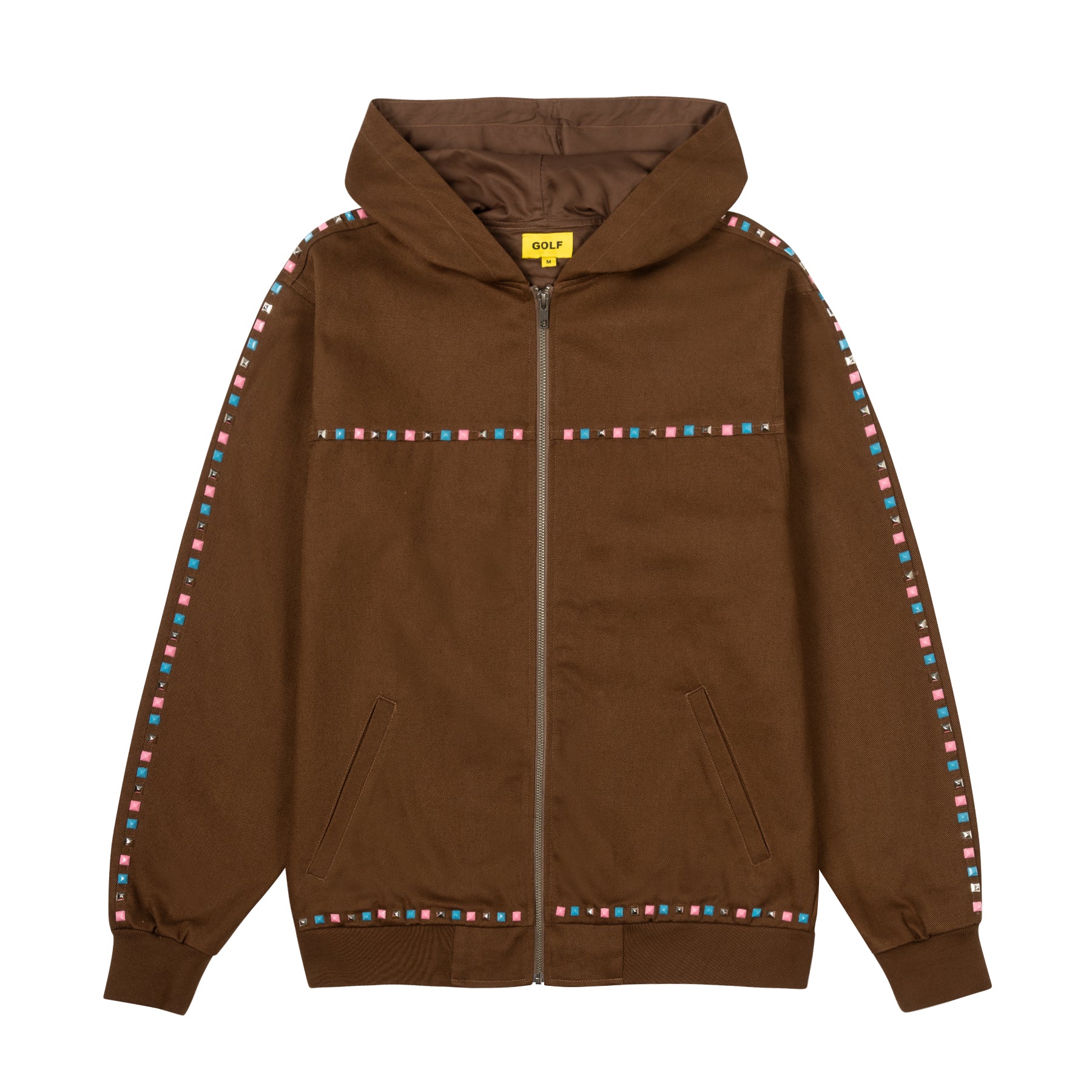 Golf Wang Studded Rogue Jacket Black | EZKFCL104