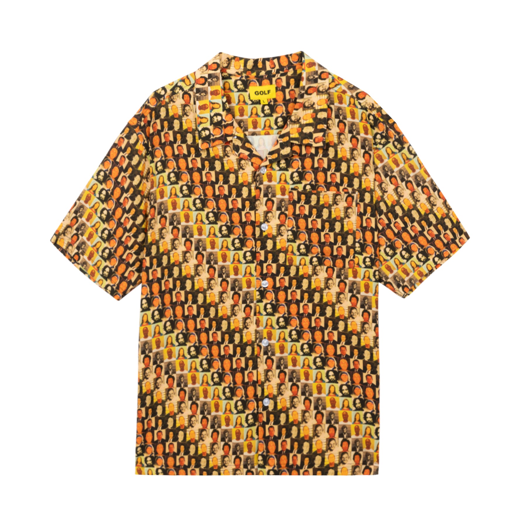 Golf Wang Tribute Button Up Shirt Multicolor | TQOFIV109