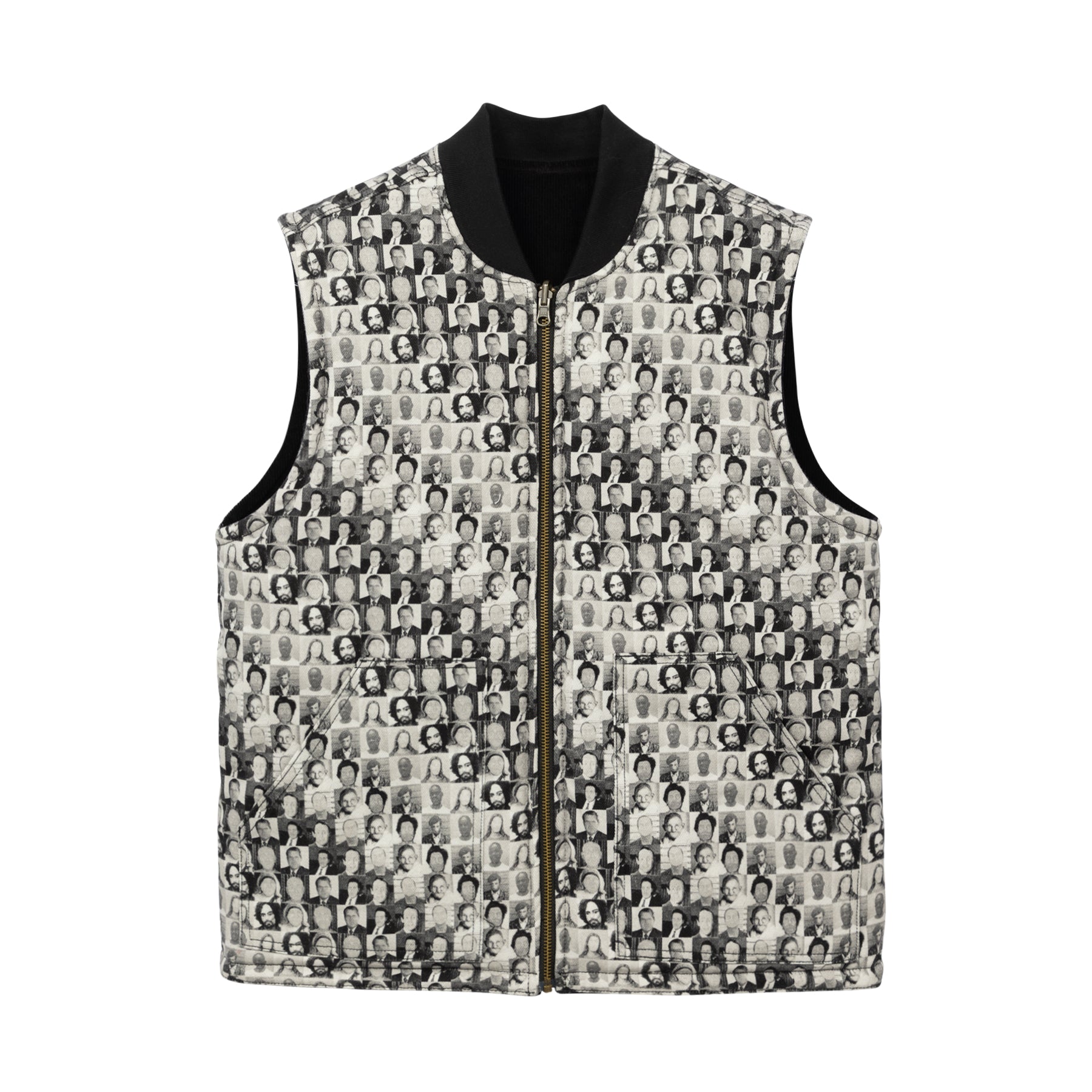 Golf Wang Tribute Reversible Vest Black Multicolor | JWQITP810