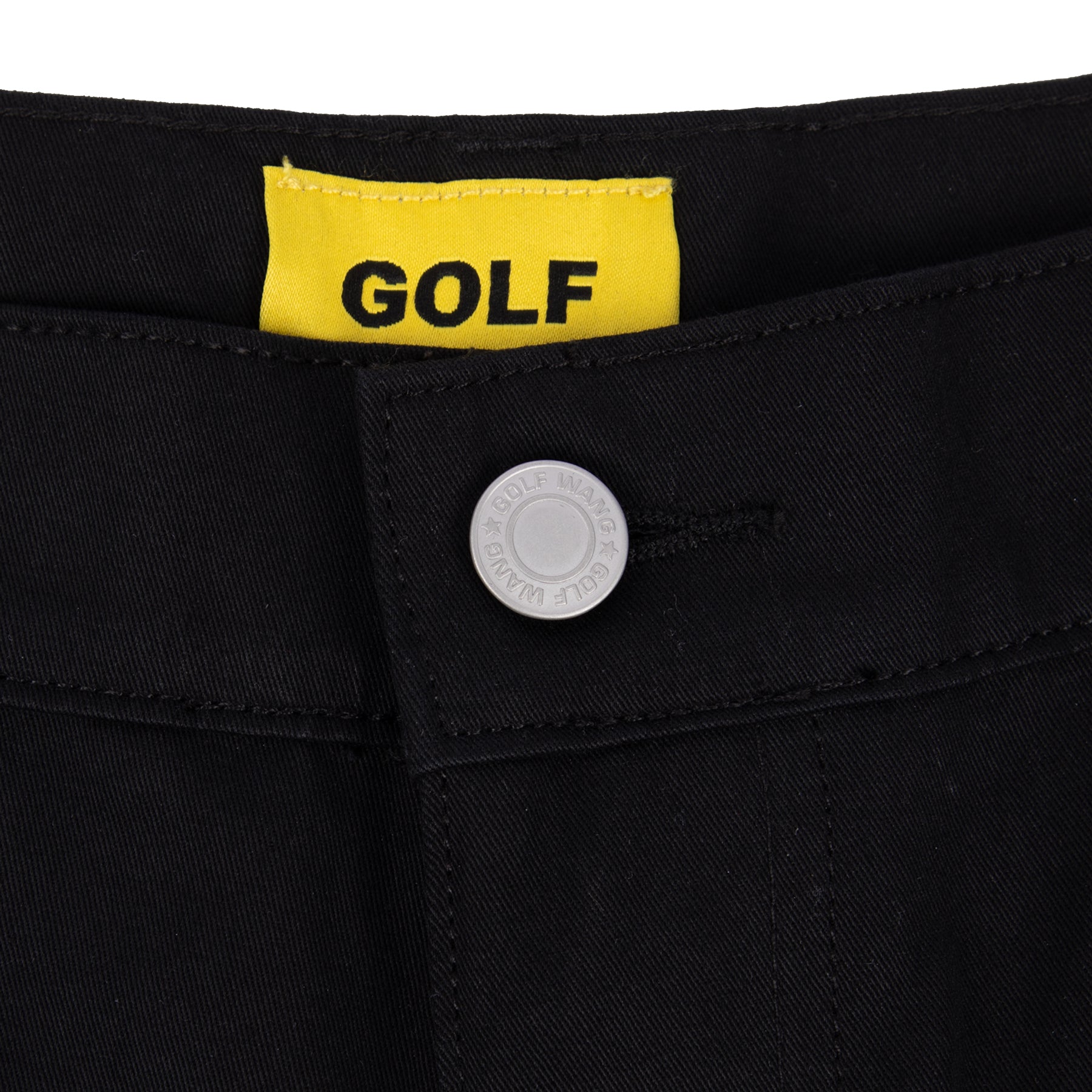 Golf Wang Twill Cargo Pants Black | BVZEHI512