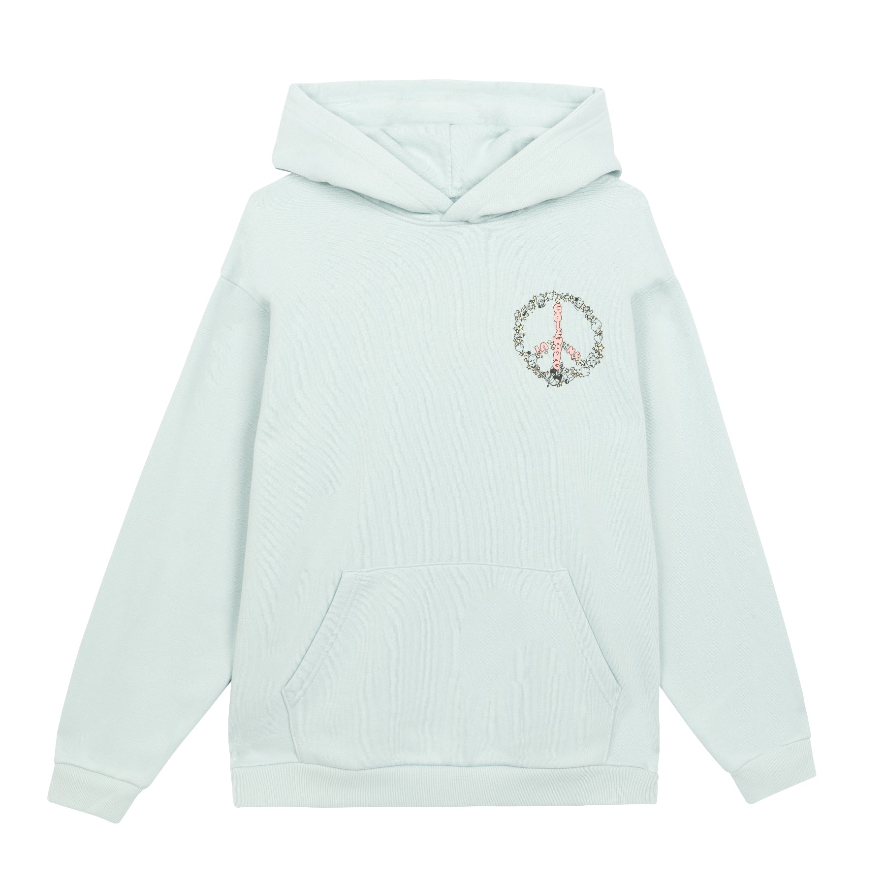 Golf Wang Unity Hoodie Light Blue | ZYEUDO317