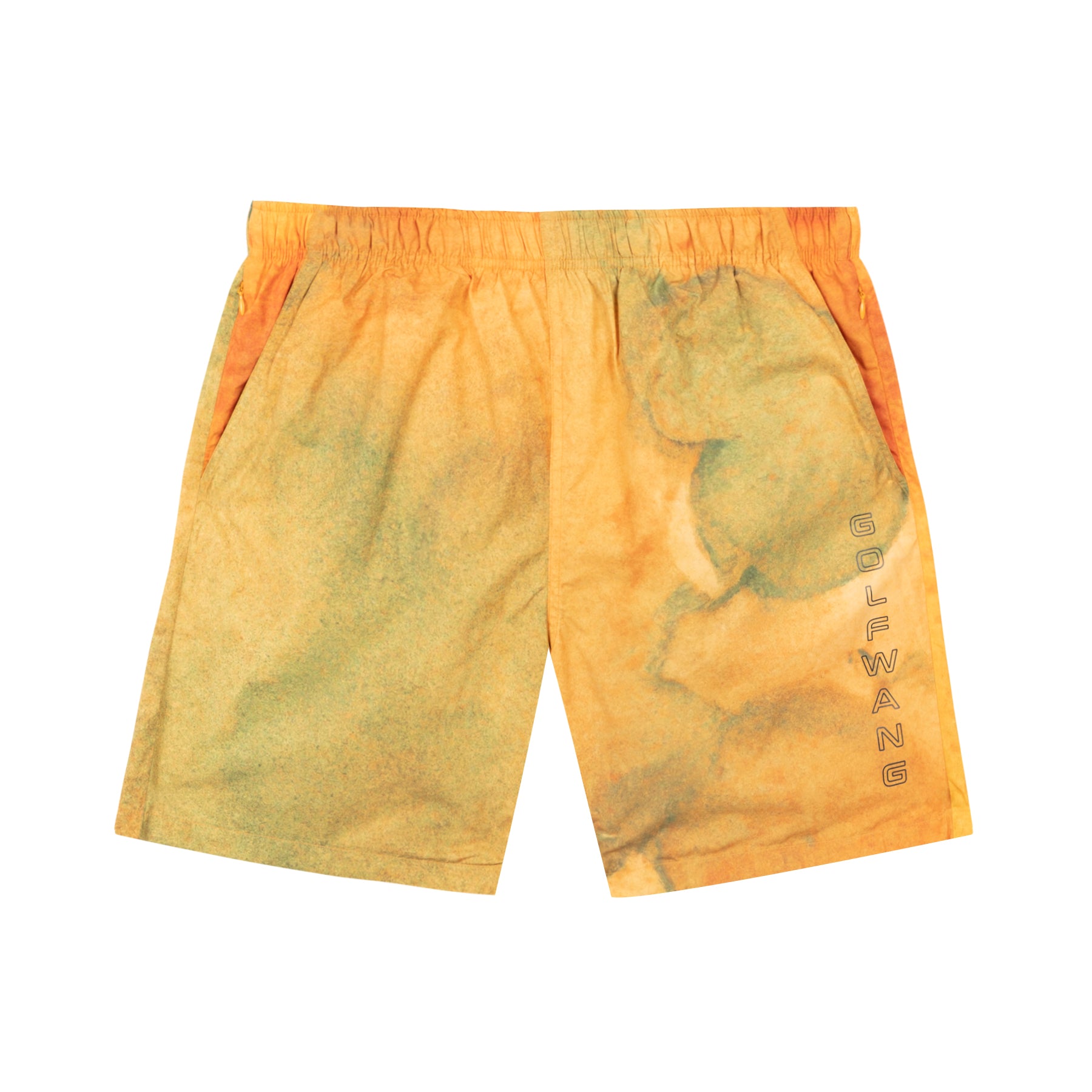 Golf Wang Winslow Short Orange Multicolor | CRISZO687